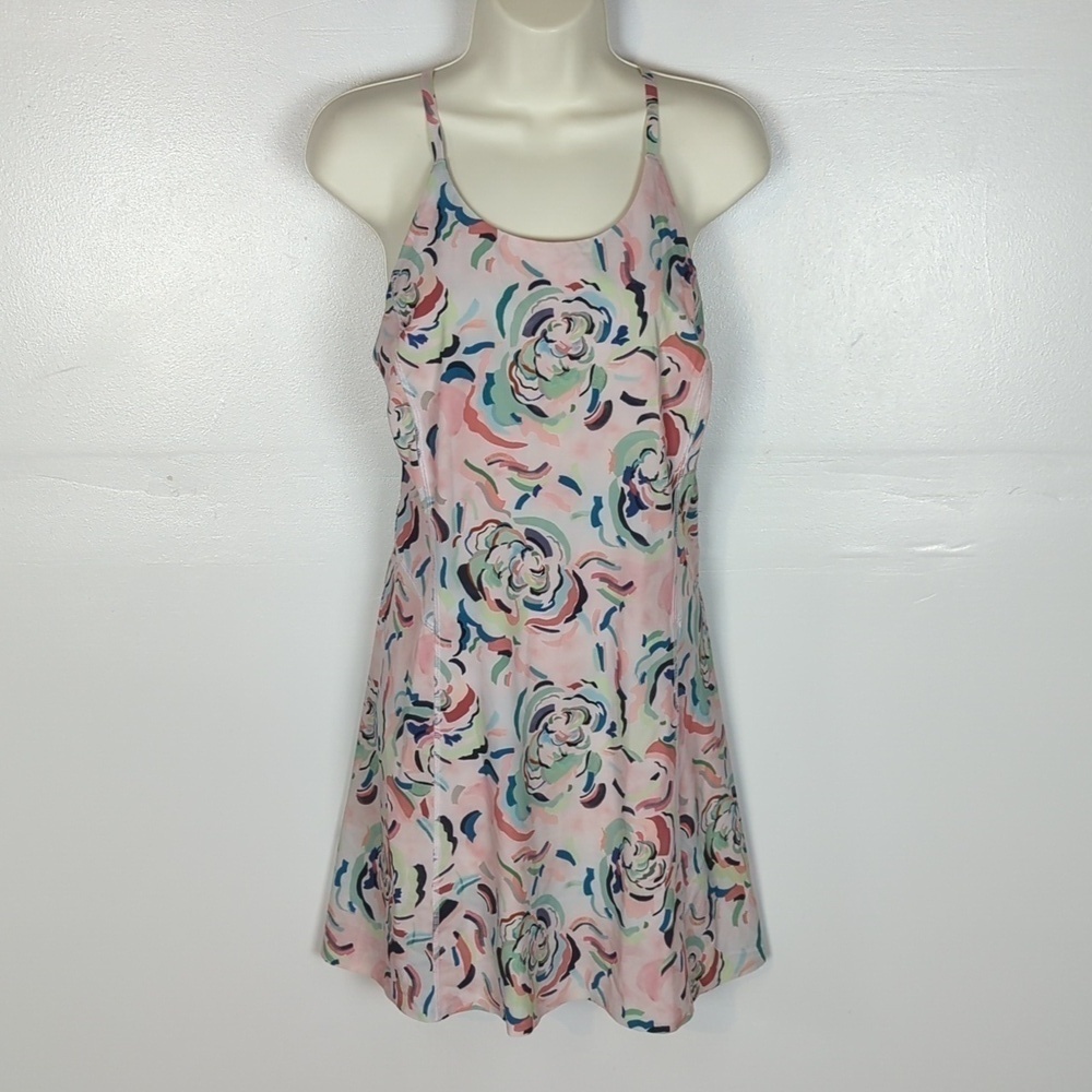 Athleta Elegance Floral Infinity Dress Skort